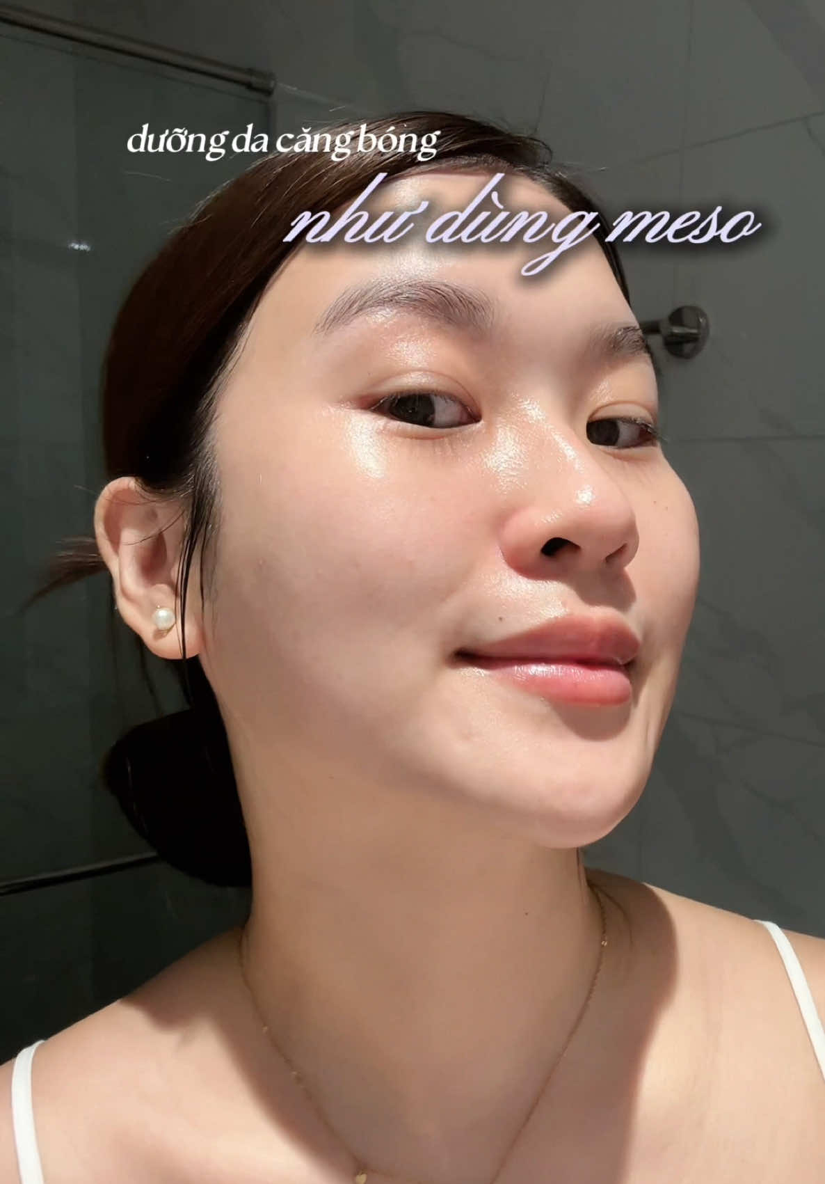 Từ bữa thêm em kem ngủ tím này vào routine là da siêu siêu căng ẩm. Dưỡng da căng bóng như tiêm meso mà chưa tới 400 cành thui í!!! #nguyetbusine #kemngutim #skincare #hợptáccùnglorealparis 