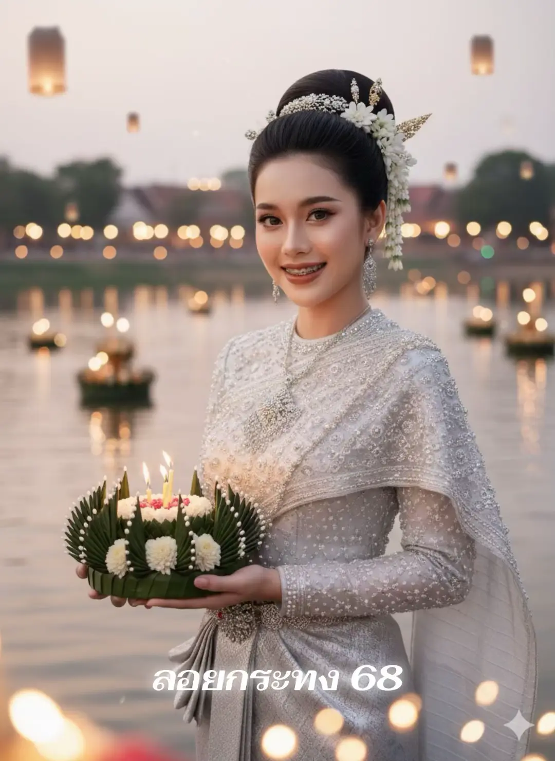 ไปลอยกระทงกันค่ะทุกคน #ลอยกระทง  #วันลอยกระทง  #รองแอนนา  #ขอบคุณทุกกําลังใจ❤️ขอบคุณทุกคอมเม้น🙏 #AI 