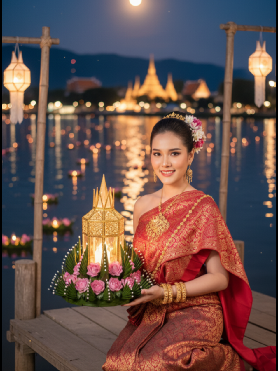 สุขสันต์วันลอยกระทง 2568 🪷🪷#เทรนด์มาแรงวันนี้ #มาแรงในtiktok #ลอยกระทง #ลอยกระทง68