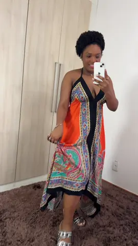 Vestido longo feminino 😍 #vestido #tiktokshop1111br #tiktokshopblackfridaybr 