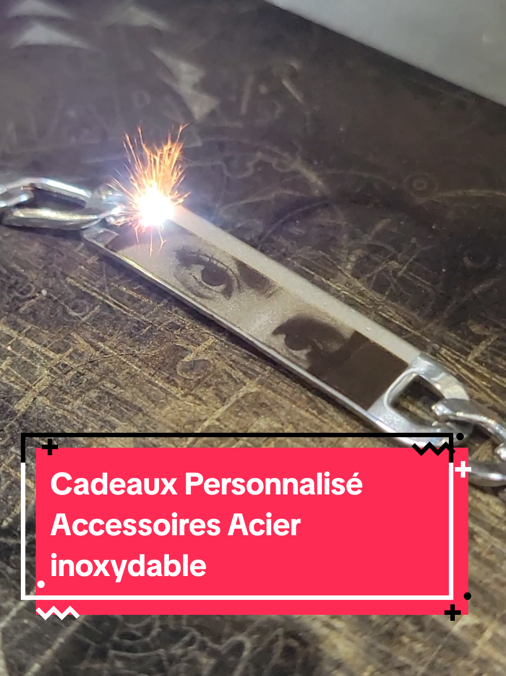 Cadeaux Personnalisé  Accessoires Acier inoxydable  #fyp #dzpower #bijoux #وهران #oran 