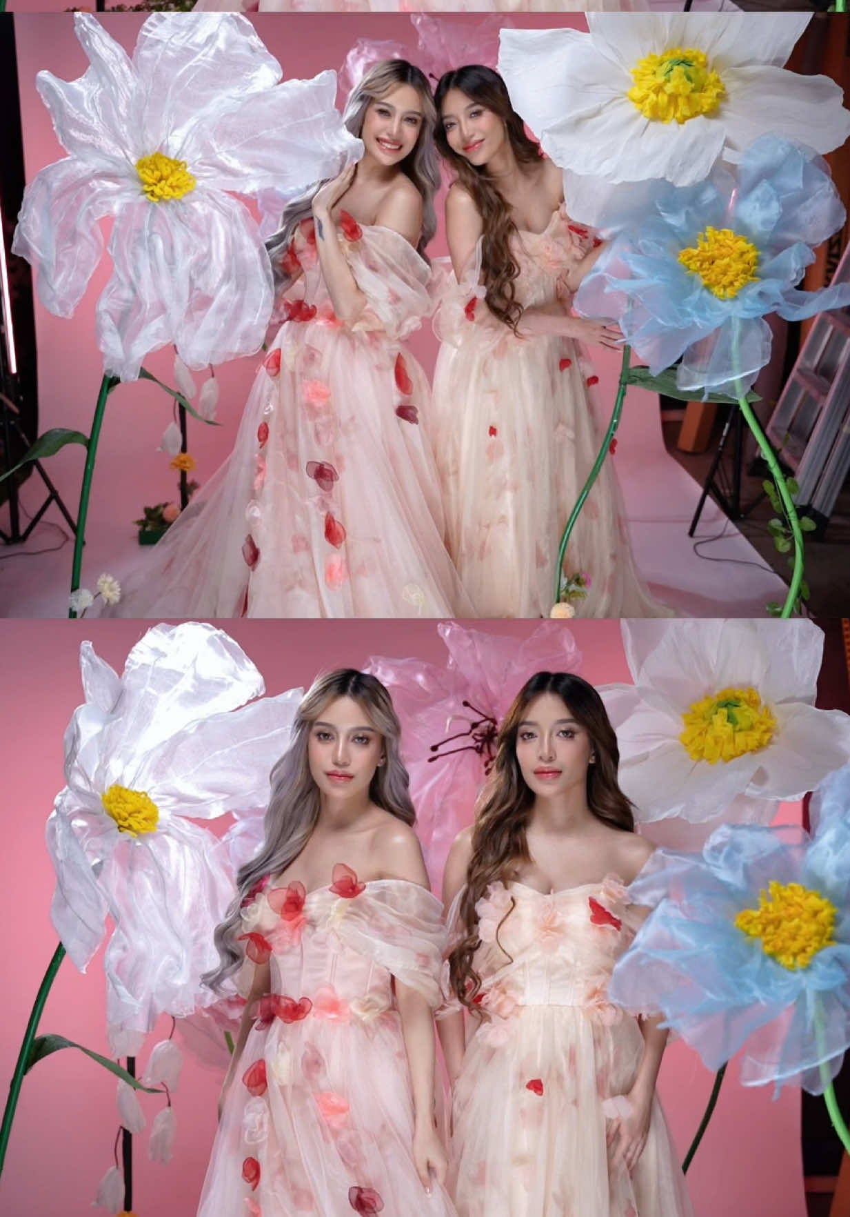 maganda ba photoshoot namen?🥰Get that glowing, K-Idol glass skin look with Standard Seoul skincare ✨ @sabbyandsophia shares our  secret to a smooth, radiant, and hydrated complexion — the perfect Serum + Gel Cream duo that keeps her skin healthy and luminous all day long! 💖 Enjoy up to 55% OFF on the Serum + Gel Cream Set 💖 Get a FREE Spatula Gift with every purchase Don’t miss this chance to level up your skincare routine and achieve that effortless Korean glow 🌸 👉 @Standard Seoul  #standardseoul #sabbyandsophia #marietwins🐵👭 #fyp  ‼️‼️⚠️FAKEBODY⚠️‼️‼️ ‼️‼️⚠️PHOTOSHOOT ONLY⚠️‼️‼️