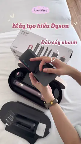 Máy tạo kiểu Dyson xinhhh xinhhh🩷🩷#unboxing #dyson #maytaokieutoc #dysonhair #chamsoctoc 