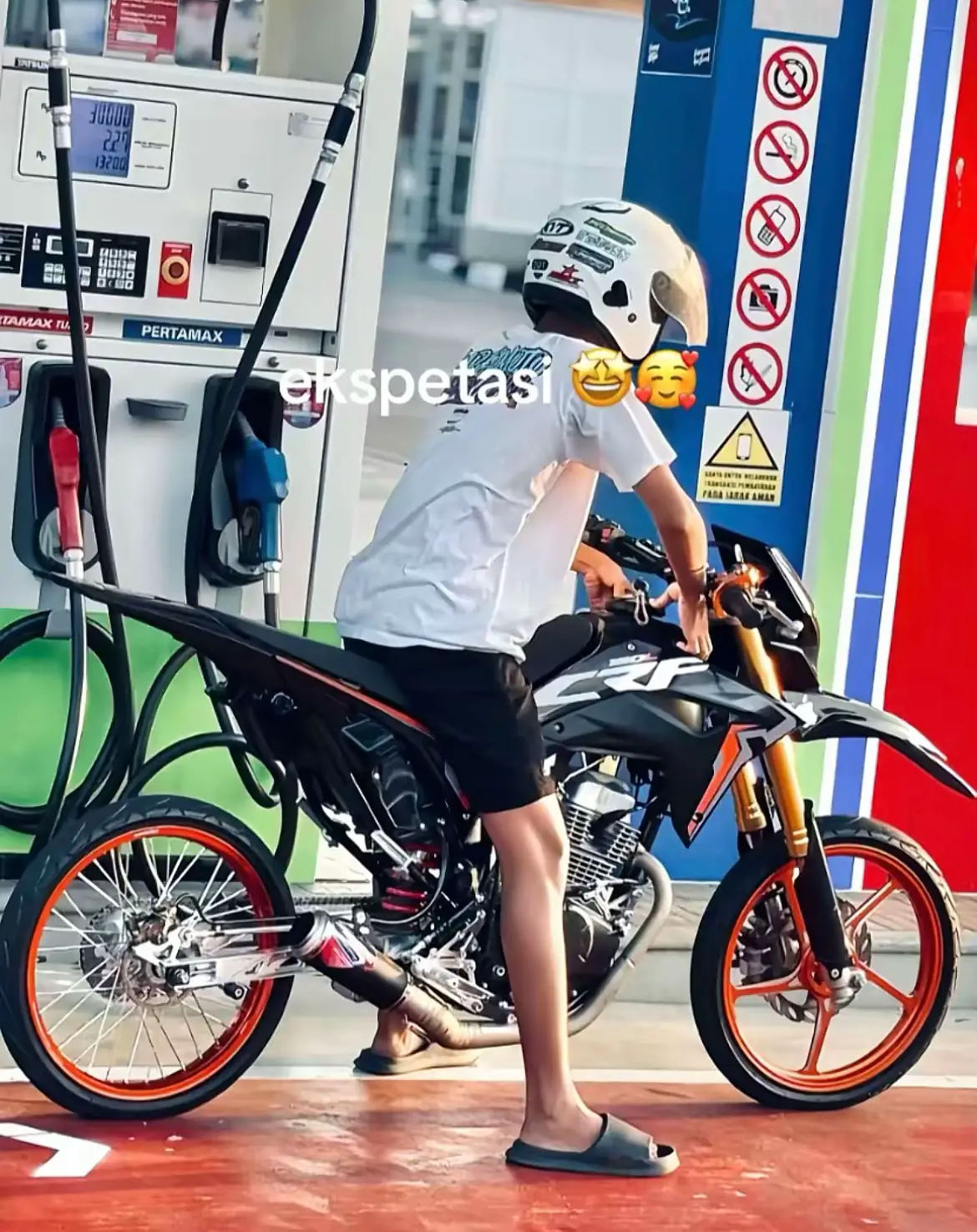 sedang diusahakan😇@𝙈𝘼𝙇𝙄𝙆𝘼 #fyp #crf150l #surexgank 