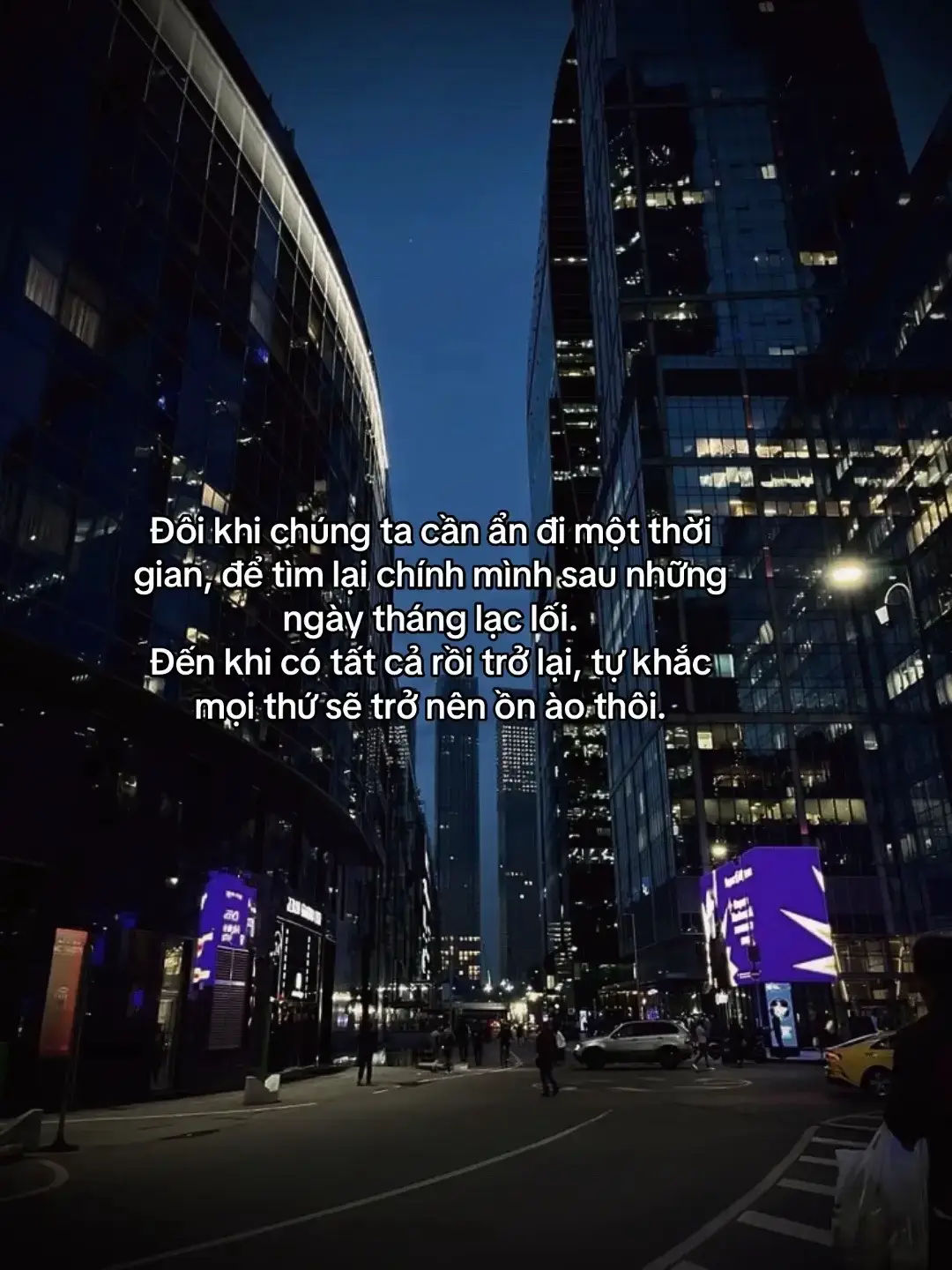 Đôi khi chúng ta cần ẩn đi một thời gian , để tìm lại chính mình sau những ngày tháng lạc lối. Đến khi có tất cả rồi trở lại , mọi thứ sẽ trở lên ồn ào thôi. #suyngamcuocsong 