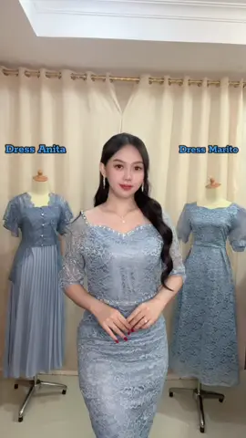 Rekomendasi DRes Denim  #seragam #natal #🩵