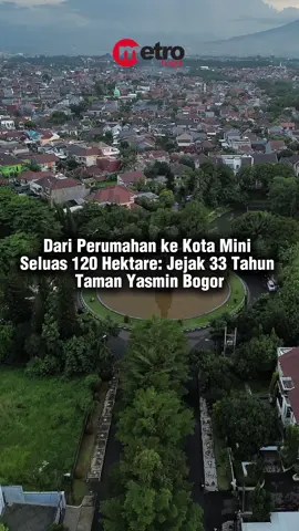 Kalau kamu sering lewat Jalan KH Abdullah Bin Nuh atau barat Kota Bogor, pasti tidak asing dengan kawasan ini  Taman Yasmin Bogor Salah satu kawasan hunian modern yang jadi ikon di barat Kota Bogor. Taman Yasmin mulai dikembangkan tahun 1992 oleh PT Inti Innovaco.  Dengan luas mencapai 120 hektare, pengembangannya dilakukan dalam tujuh tahap, mencakup wilayah Cilendek Timur, Cilendek Barat, dan Curug Mekar. Dari awal, konsepnya memang bukan sekadar perumahan, tapi kawasan terpadu dengan fasilitas lengkap untuk mendukung gaya hidup warganya. Beragam fasilitas terus dikembangkan — mulai dari Yasmin Centre, area komersial, sampai pusat perbelanjaan.  Semuanya menambah daya tarik kawasan ini sebagai tempat tinggal sekaligus pusat aktivitas warga. Dengan akses langsung ke tol Bogor Outer Ring Road (BORR), Taman Yasmin kini jadi kawasan strategis dan terus berkembang. Video: Jiddan/MetroBogor .  #tamanyasmin #tamanyasminbogor #perumahanyasminbogor #metrobogor #bacametrobogor 
