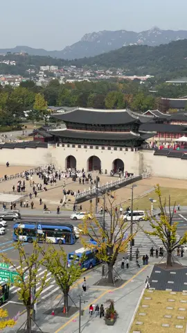 📍Gyeongbokgung Palace #korea #seoul #autumn #tiktokkorea #fypppppppppppppp 