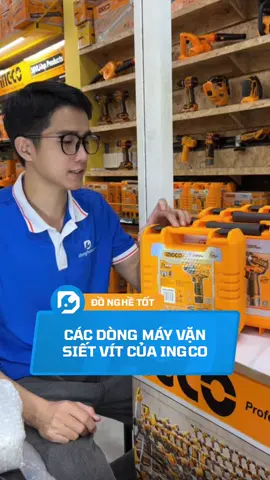 Phần 34| Đủ dòng máy siết vặn vít INGCO cho anh chị lựa chọn🥰 #mayvanvit #INGCO #DoNgheTot #dungcucamtay #maysietvit  