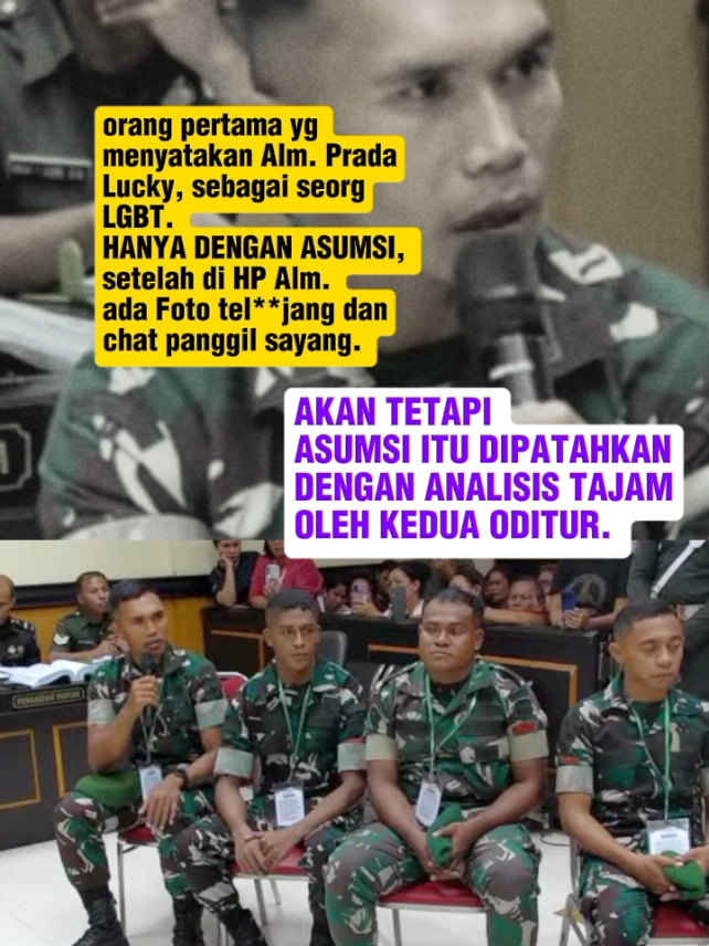 KENA MENTAL, inilah orang pertama yg menyatakan ALM. PRADA LUCKY, sbg LG*T. #justiceforlucky #justiceforlucky #kasuskriminal #tegakankeadilan #pradaluckycheprilsaputranamo 