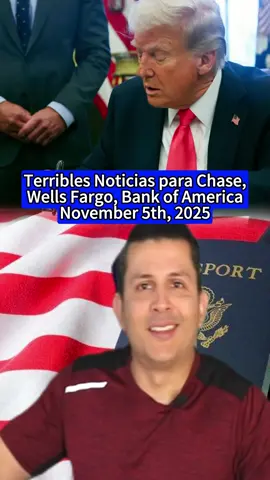 Terribles noticias para Chase, Bank of America, Wells Fargo y Citigroup #howardmelgar #breakingnews #trending #news #maga #fyp #foryou #foryoupage #fypシ #tiktok #storytime #tiktok #viral #greenscreen #tariff #breakingnews #BreakingNews #usa_tiktok #usa #America