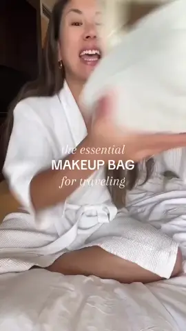 Large Capacity Portable Makeup Bag with Handle