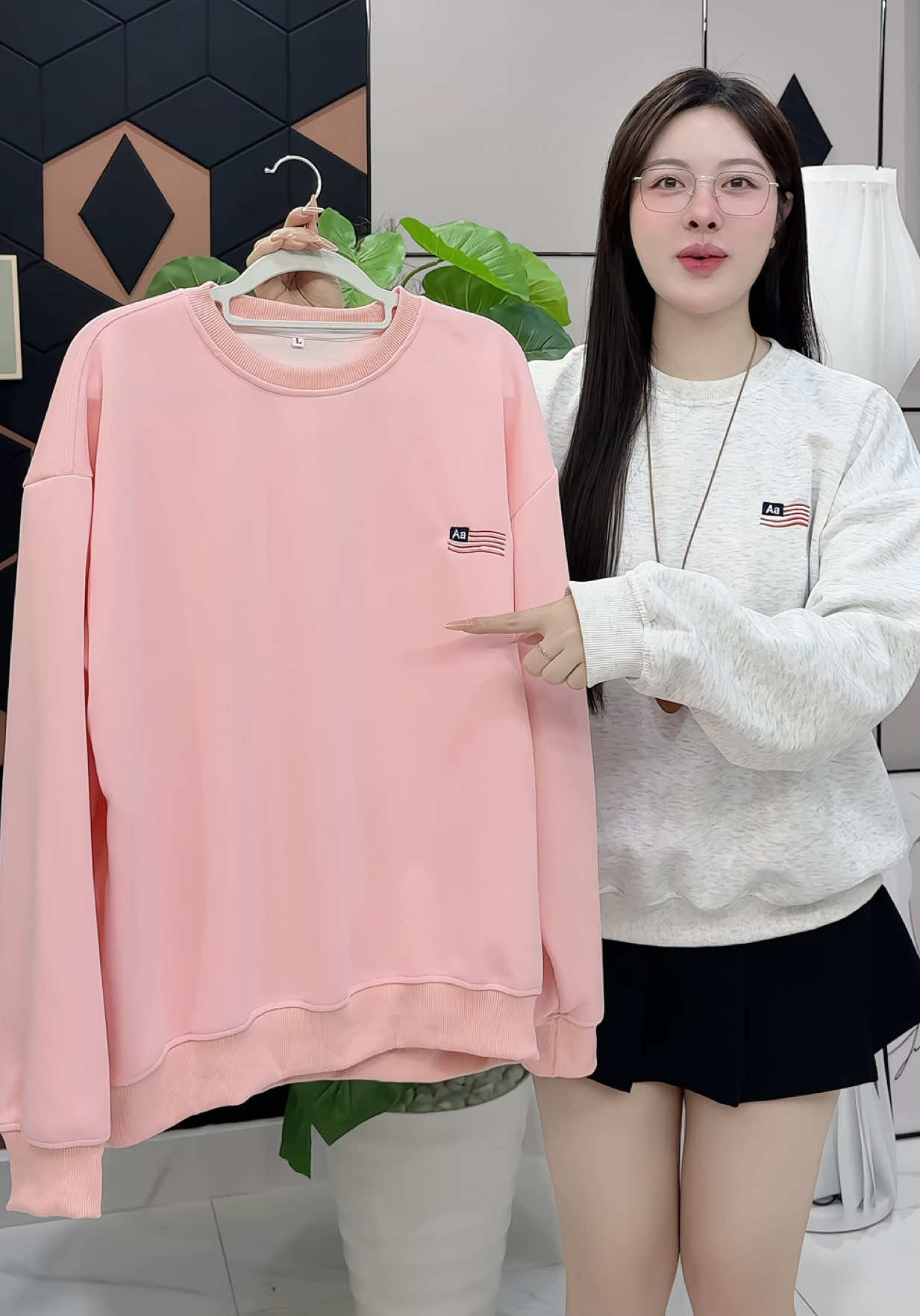Áo sweater nỉ mịn form rộng nam nữ #aosweaternamnu #aosweaterformrong #aosweater #viral 