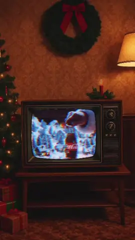 The 2025 Coca Cola Christmas ad… but we’re watching it in 1990s 🎄📺 #christmascountdown #christmas2025 #nostalgia #retrovibes #weihnachten 