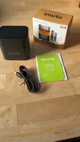 Die Wiederaufladbaren Batterien aus dem Tiktokshop von Imuto #batterien #akku #deals #tiktokshop 