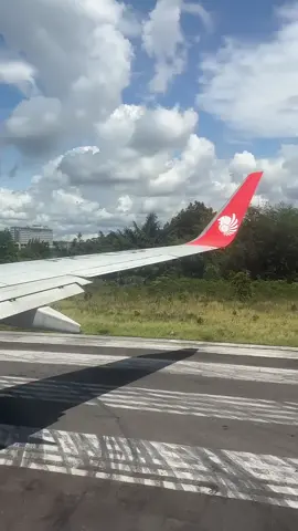 Takeoff #takeoff #pesawat #belitung #awan #bangka 