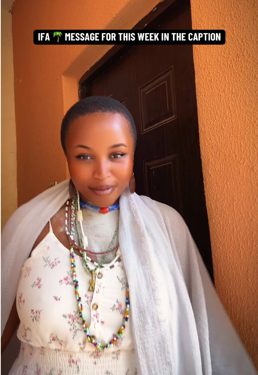 Ifa says this week is a week of realignment….. A week where the spirit will begin to correct what has been quietly out of order. Some things might appear delayed or disrupted, but they are only being redirected toward purpose….. Spiritually, cleanse your head, your space, and your tongue. Feed your Ori with truth and gratitude. Offer water to your ancestors and ask them to walk before you, clearing the road of hidden obstacles. Ifa says doors are opening, but only those in alignment will see them. Those still holding onto old pain will miss divine timing. So let go, trust your inner rhythm, and walk boldly into what is meant for you…. #princessivie #spiritualitytiktok🧜🏽‍♀️✝️🤍 #backtomyroots #ancestralcalling #chosenone 