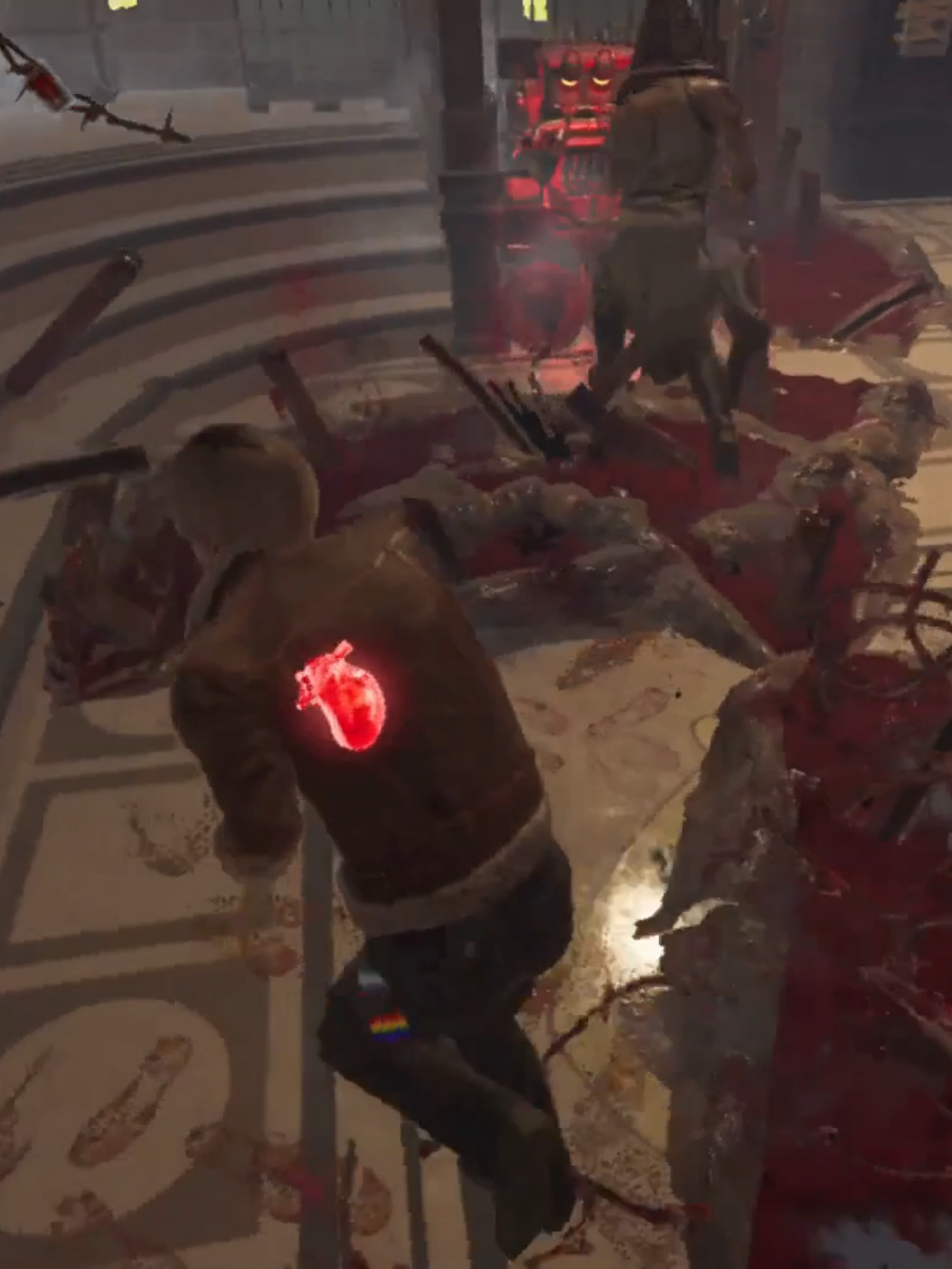 failing to protect my awesome duo against phead #fyp #dbd #dbdtok #pyramidhead #leonkennedy