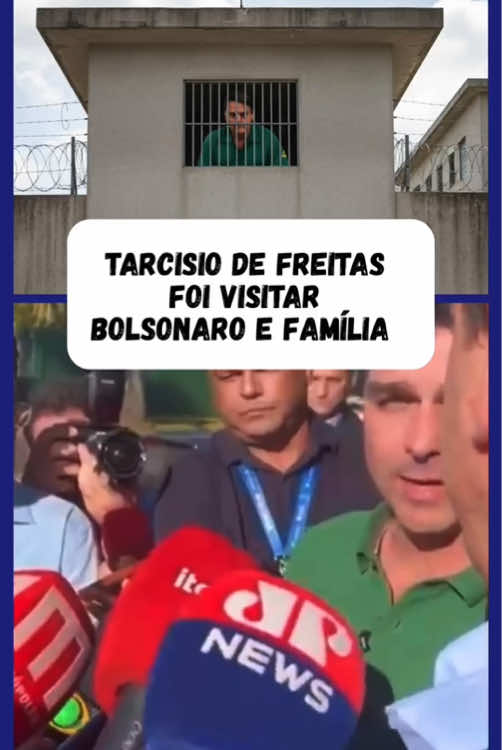 Tarcísio foi visitar Bolsonaro que diz ser seu grande amigo e amigo da família.  - - - #tarcisiodfsp #tarcisiodefreitas ⁠#tarcisiocortes #bolsonaro #noticias @Tarcisiogdf 