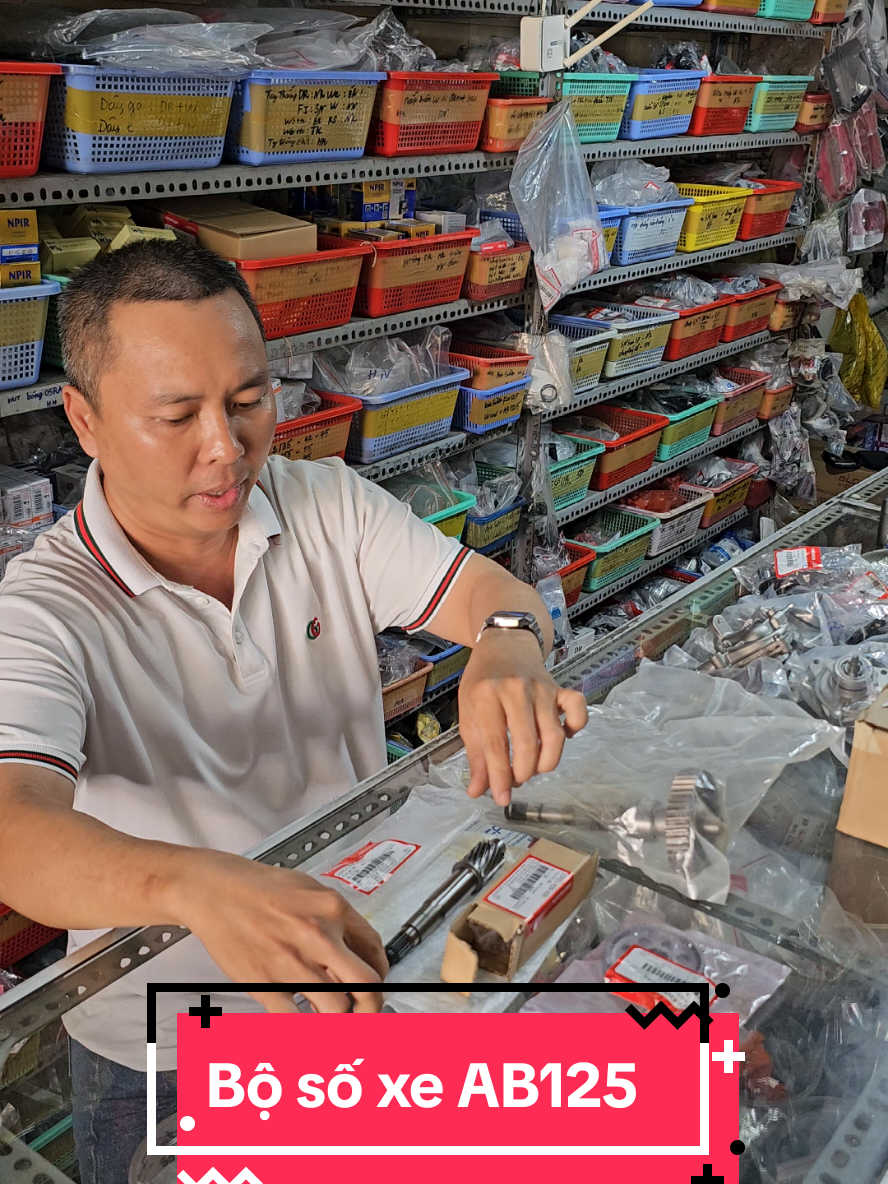 Bộ số xe AB125 hàng chính hãng 100%. #tiktokgiaitri🤣🤣 