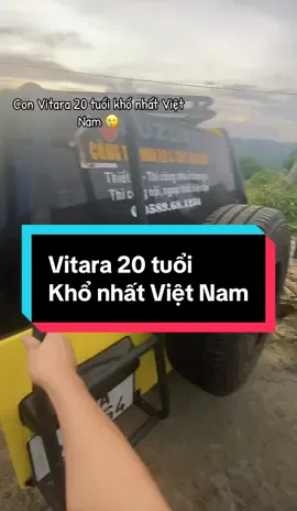 Thiếu điều chở cái cối trộn nữa chứ không cũng ráng 😆 #vitara4x4 #thicongtrongoi #suzuki #vitaraoffroad #48offroad 