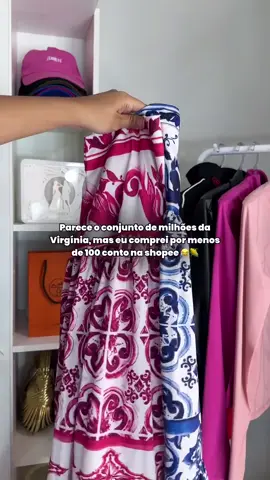 Novo temperamento feminino elegante conjunto de duas peças. ##conjunto##lindo##perfeito