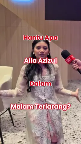 Jawapan yang sungguh di luar kotak ya @Aila Azizul , nasib baik comel 🥰♥️ #RomantikRabu  Jom saksikan filem #MalamTerlarang lakonan beliau di TGV. Dapatkan tiket SEKARANG! 🎟️ @Astro Shaw @Gempak @Kisah Malam Terlarang  #TGVHallsOfHorror #TontonDiTGV #AilaAzizul 
