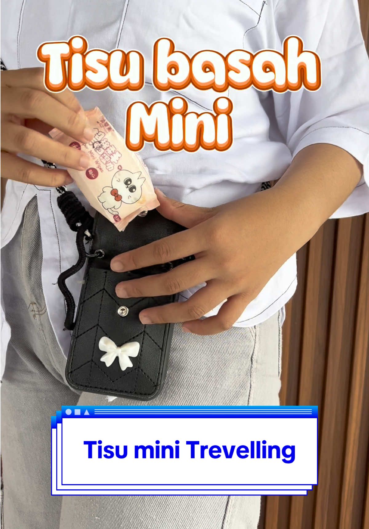 #CapCut Tisu basah Mini traveling 😱✌️ kemana pun tujuan kalian .. tisu basah mini solusinya #tisubasah #tisumurah #tisubasahmini #fyp 