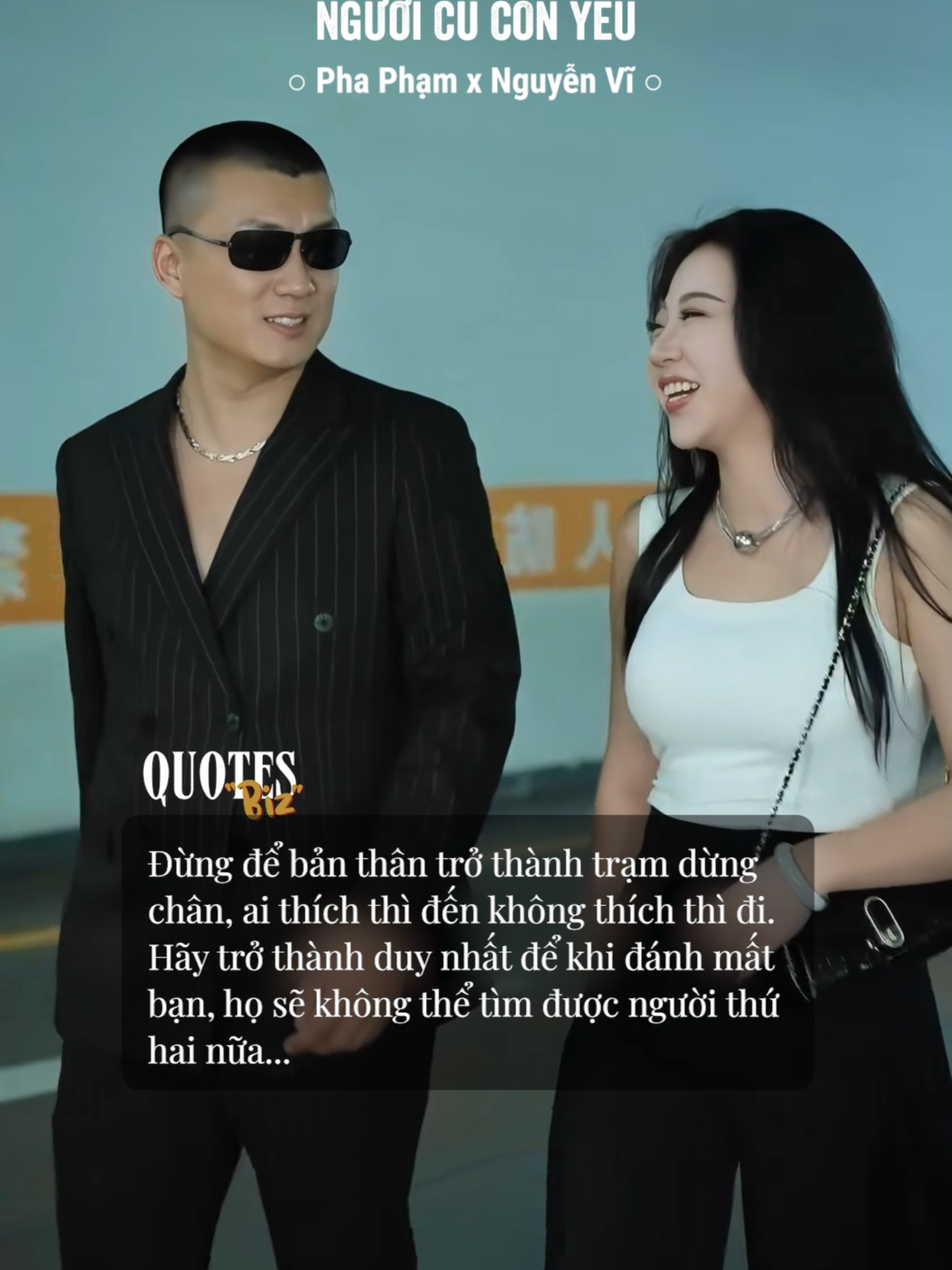 • Đừng để bản thân trở thành trạm dừng chân, ai thích thì đến, không thích thì đi. • Cũng đừng biến bản thân trở thành sự lựa chọn của ai đó. • Hãy trở thành duy nhất để khi họ đánh mất bạn, họ sẽ không tìm được một người thứ hai! #nguoicuconyeu #phapham #musicstationnv #namviet