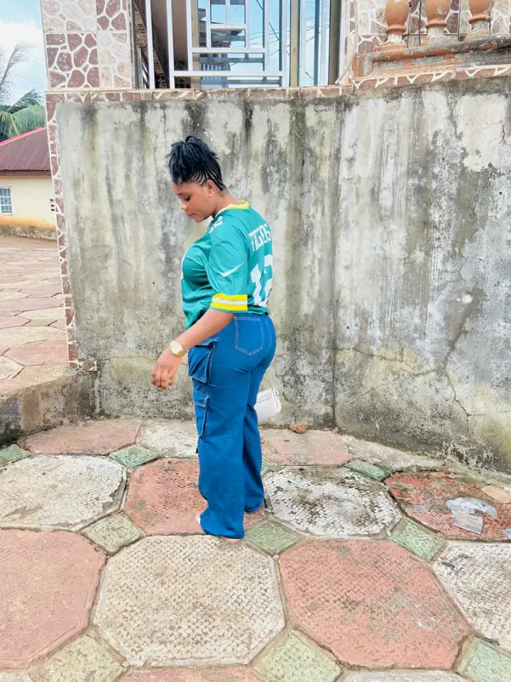 Smiling through life's glow✨️