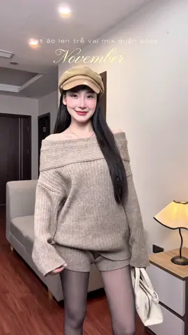 Set len QCCC l1 dày dặn 🍂 #setaolen #outfitautumn #lenqccc 