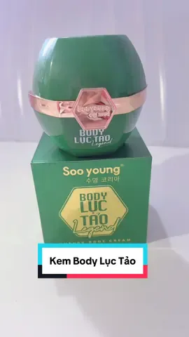 Kem Body Lục Tảo SooYoung giúp dưỡng ẩm da, mờ thâm, dưỡng trắng da toàn thân, chất kem thơm mát, siêu mịn 🫶🏻🎀 #kemduongtrangda #kembody #goclamdep #duongtrangda #kemtrangda 