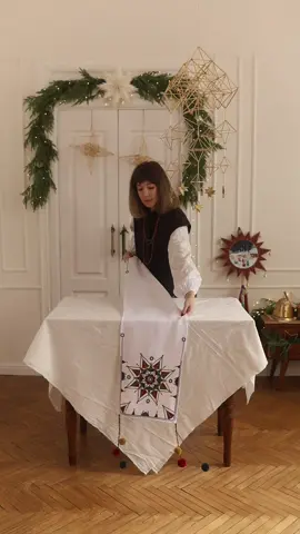 Готуємося до Різдва, як вам наш комплект вишитого столового декору?  #різдво #різдвянийдекор #різдвянийстіл #українськеріздво 