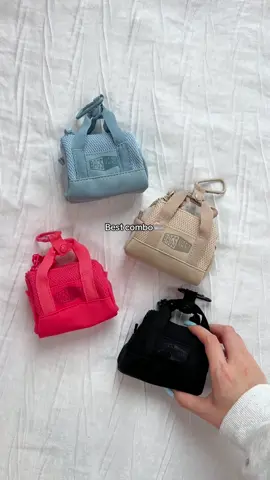 Cute little charm are the perfect match for this bag!🫧💐#bagsmart #unboxing #charms #combo#set#bagset #slingbag 
