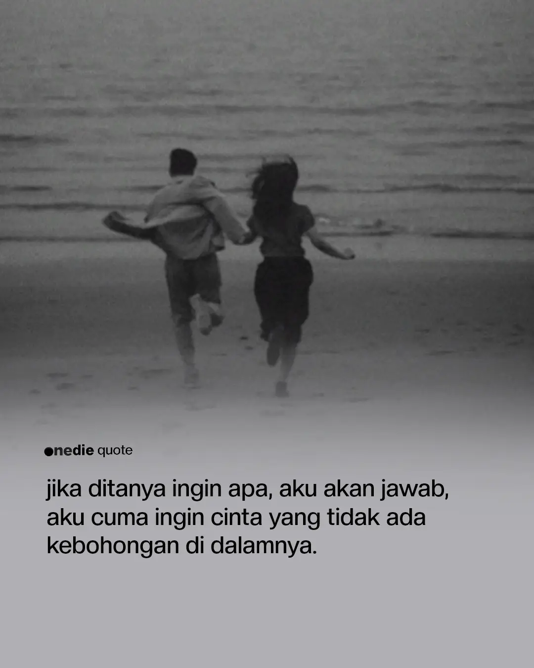 tidak ada kebohongan 