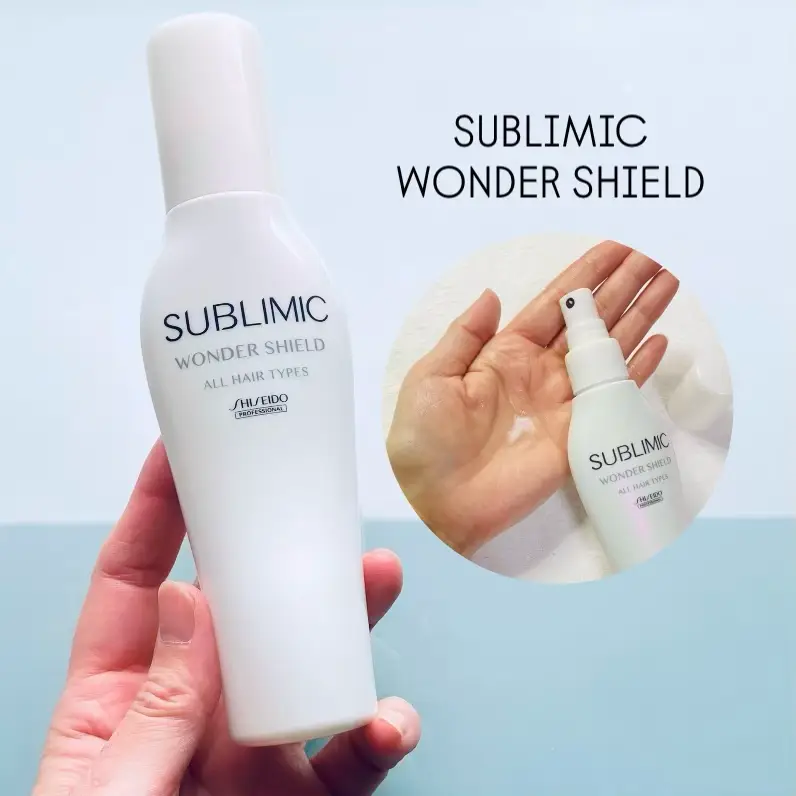 サブリミック / ワンダーシールド いつものヘアケアにプラスして使い始めています。手軽ににつかえるミストタイプで取り入れやすく気に入っています。 日常生活で避けることのできないさまざまな外的ストレスから髪を守りながら、トリートメント効果を髪に閉じ込める独自テクノロジーを搭載 サロントリートメントの仕上がりを長くキープしたい人や、毎日のダメージケアを手軽に続けたい人にもぴったり。 洗髪後ドライヤー前にも、朝のスタイリングにも良かったです。 #PR #SublimicBeauties #SUBLIMIC #ShiseidoProfessional