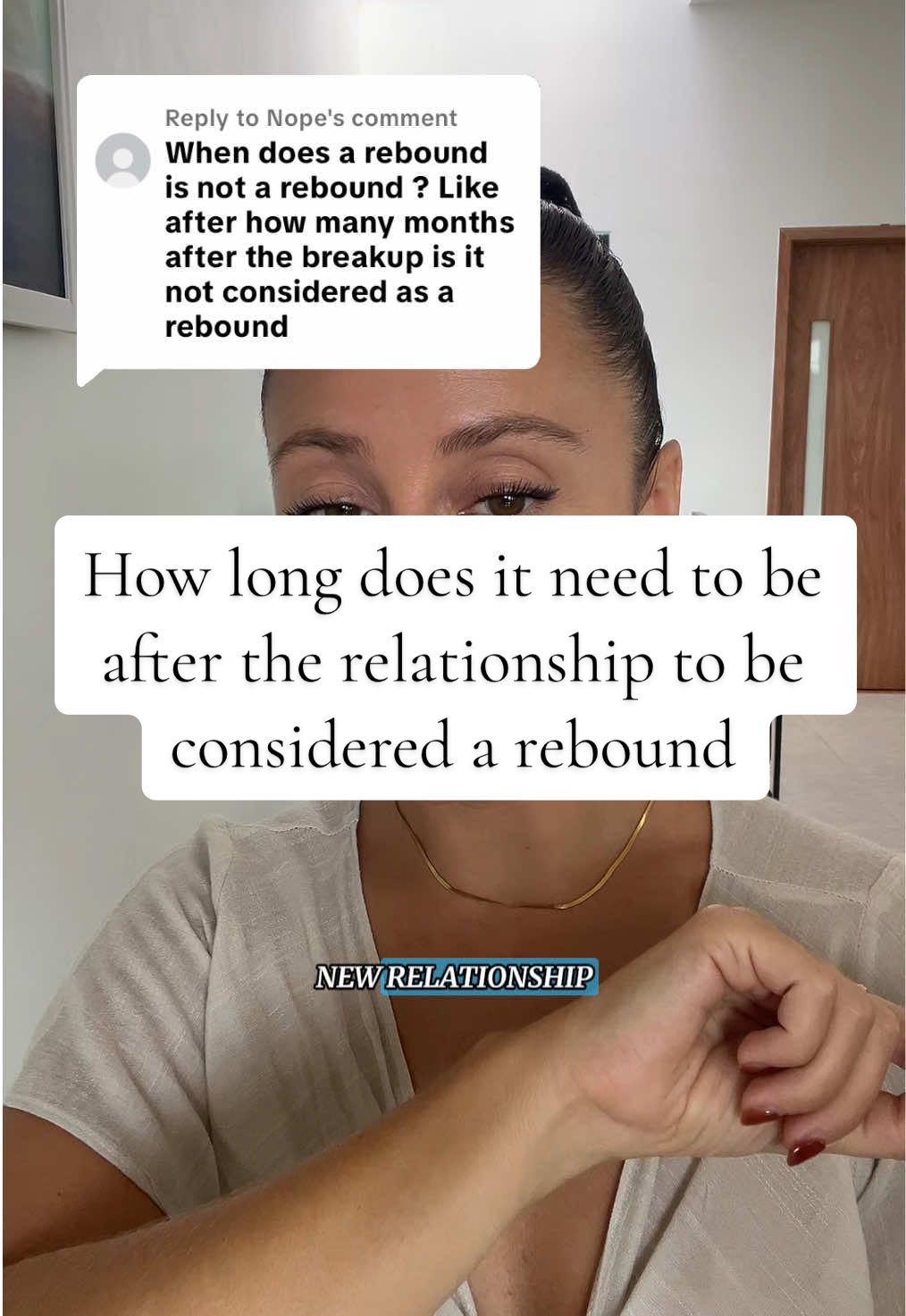 Replying to @Nope  How long does it really take before a new relationship isn’t a rebound? It’s not just about time it’s about healing. However there is definitely a time behind healing!  Rebounds happen when we rush to fill a void instead of facing what hurt us. When we jump too soon, we carry old wounds into new connections, hoping someone else will make us forget. But true healing means learning to sit with the silence, to rebuild your sense of self, and to find peace in your own company before starting again after a breakup and heartbreak 🌿 On my Patreon, I take you deeper into this exploring emotional timelines, attachment recovery, and how to tell if your heart is ready for something real. If you’re navigating heartbreak, confusion, or a no-contact period, join me there for guidance, reflection tools, and emotional support as you heal at your own pace.  Link in bio, let’s dive deeper into your healing journey together. Your coach and therapist Olivia Lesurf Wray🌿 #rebound #breakup #heartbreak #relationshipadvice #heartbroken 