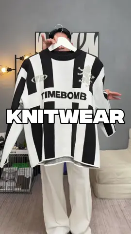 knitwear boxy. sabi nih buat nongkrong cakep banget. #knitwear #sweater #rekomendasioutfit #fashiontiktok 