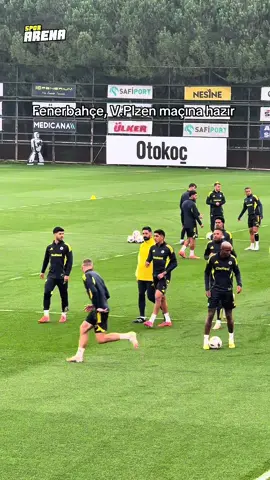 Fenerbahçe, Viktoria Plzen maçı hazırlıklarını tamamladı   