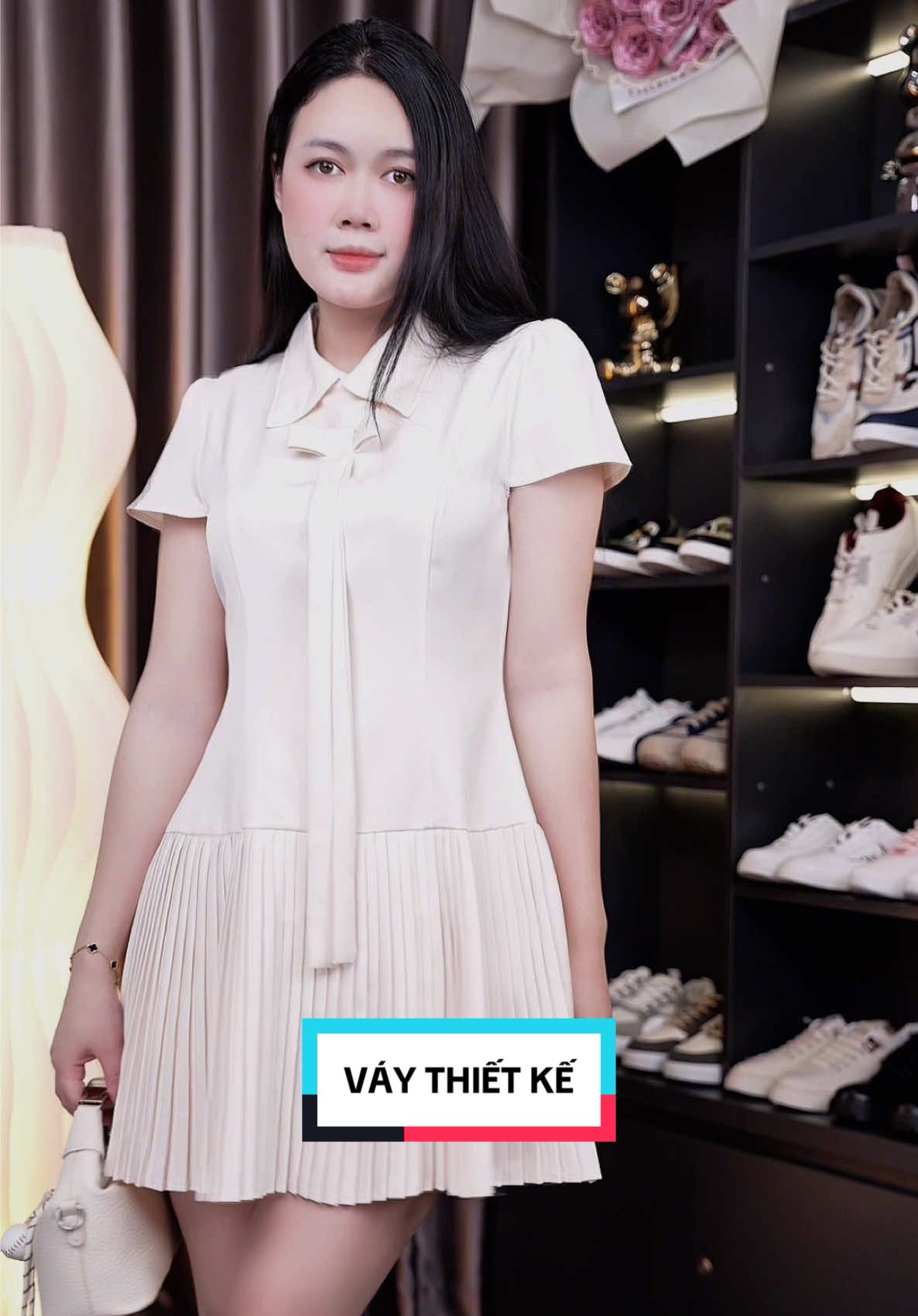 Váy tiểu thư #tiktokshopnu #Huyenmia #TikTokFashion 
