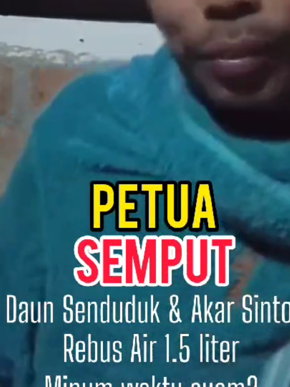 Petua semput yg mudah dn ringkas dikongsi oleh TokDii. Semoga Bermanfaat. #herba #petua #petuaoranglama #ustazrosdihasan #ustazrosdihasan #fyp 