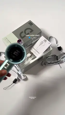 mint blue color is giving >> #portablefan #minifan #turbofan #miniportablefan #mintblue 