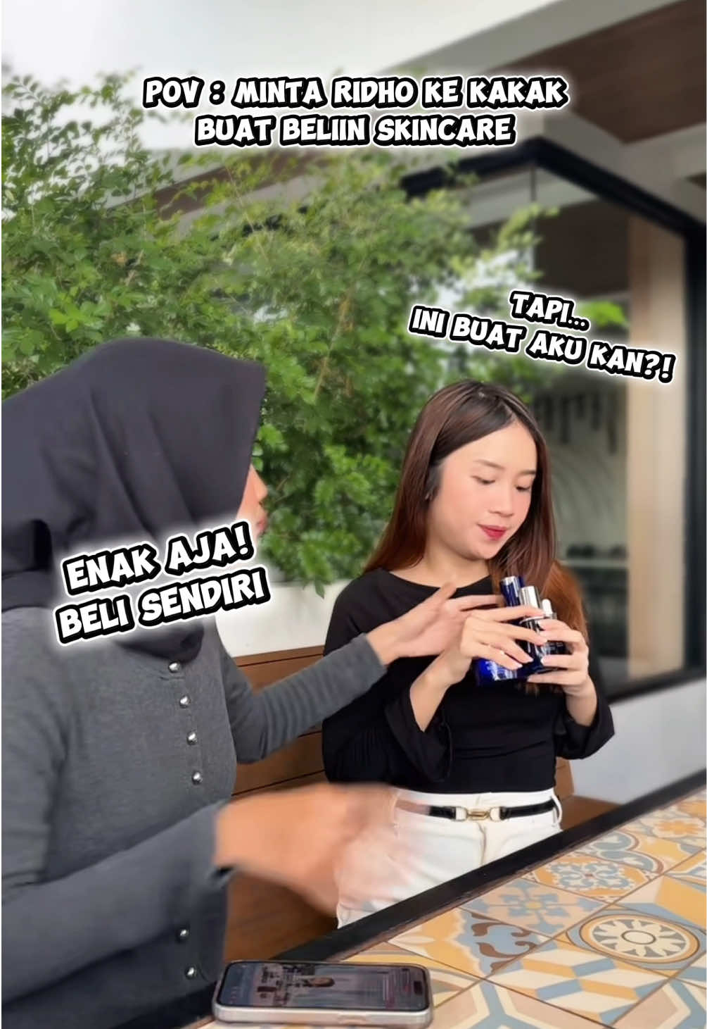 POV : minta ridho kakak, buat beliin skincare🙈🙈 #fyp #myseries #myseriesskincare #skincare #pov 