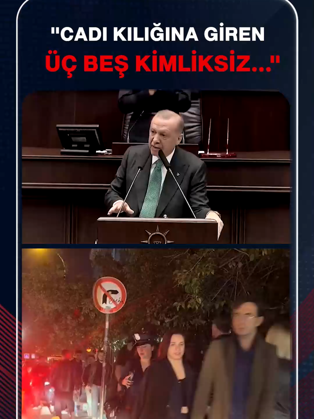 Başkan Erdoğan, Cadılar Bayramı adı altında bira kasalarından haç işareti yapanlara tepki gösterdi: Siz bakmayın cadı kılığına giren üç beş kimliksize. Siz takılmayın alkol şişelerinden haç yapan üç beş şarlatana. Bu ülkede alnı secdede, milletine saygılı, vatanına aşkla bağlı, nereden geldiğini bilen, nereye gittiğini bilen, ayakları vatan toprağına sapasağlam basan, fedakar, cefakar, eğitimli, donanımlı, dürüst, ahlaklı bir nesil var ve sayıları da her geçen gün artıyor.