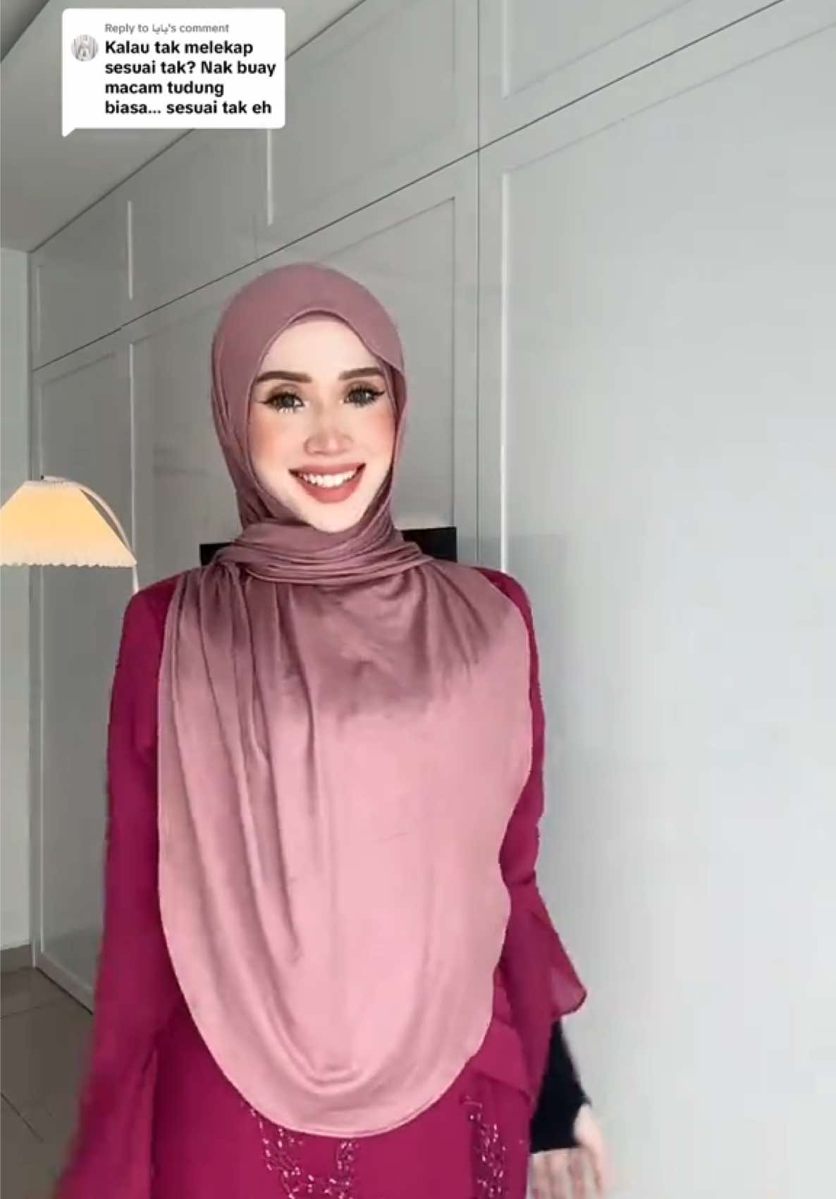 Replying to @يايا  semua boleh . Apa je tak boleh🤣 yang penting cantikkkkkk #fyp #instantshawl 