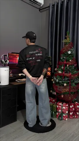 Áo Sweater Cổ Tàu Vải Nỉ 2 Da #foryou #xuhuong #fyp #sixhuman #xuhuong 