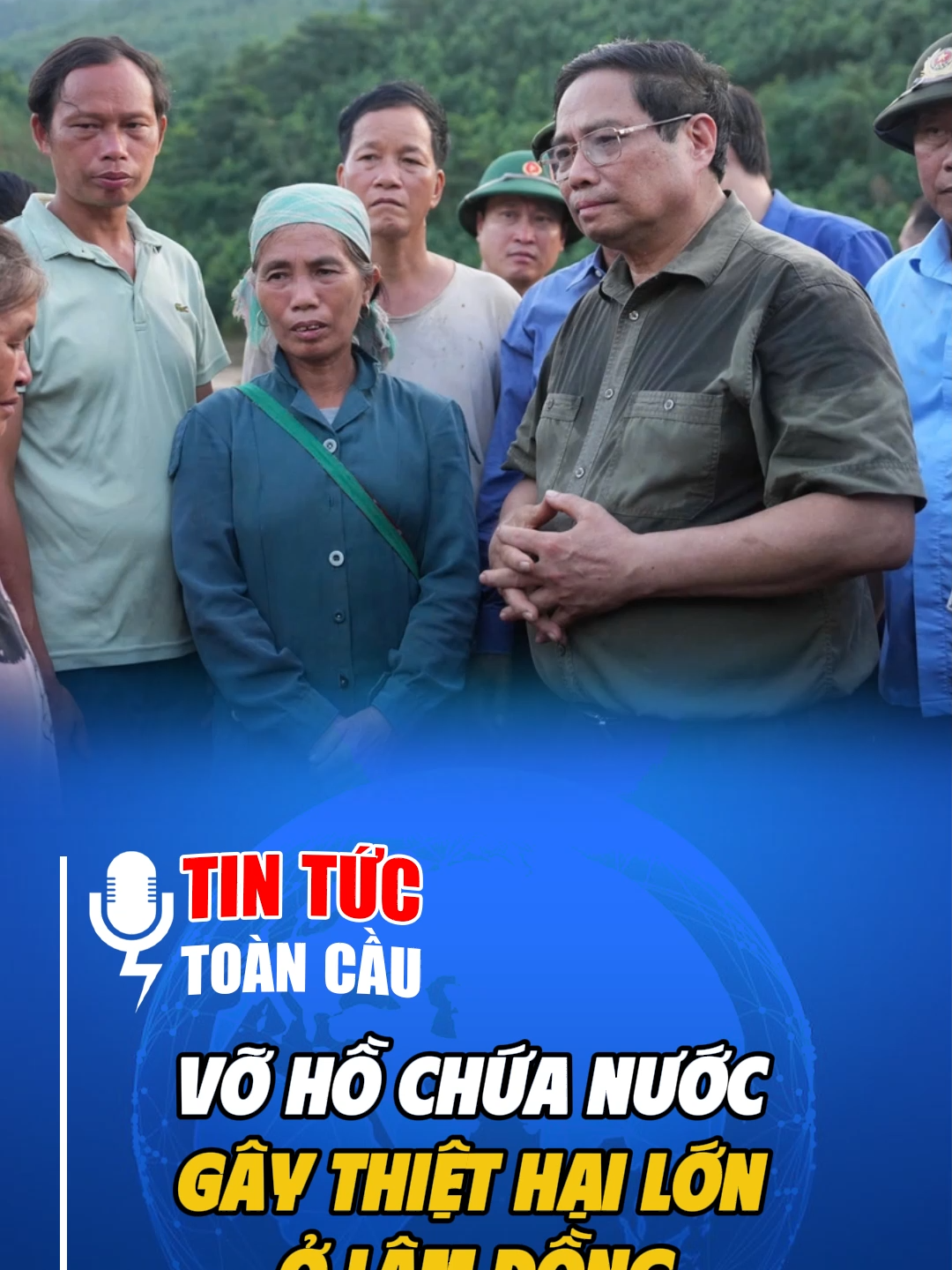 VỠ HỒ CHỨA NƯỚC GÂY THIỆT HẠI LỚN Ở LÂM ĐỒNG#tintuc24h #tinnong #xuhuong #thoisu #campuchia #luadao #csgt #phamminhchinh