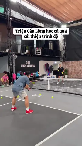 Triệu Cầu Lông học cú quả cải thiện trình độ #pickleballvietnam #pickleballtraining #xuhuong 