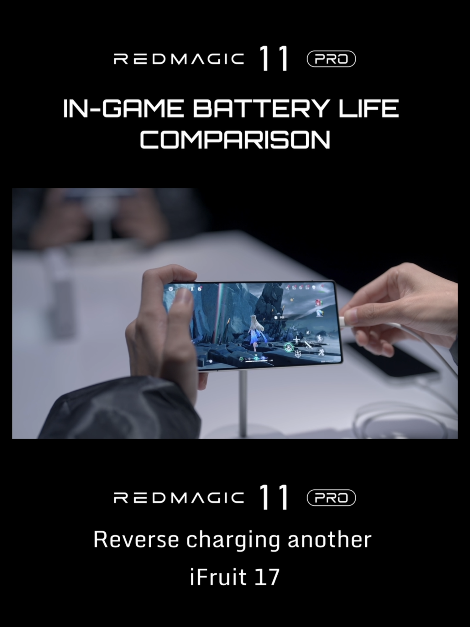 Battery Battle: #REDMAGIC11Pro vs iFruit 17 Pro Max