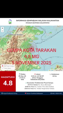 gempa Tarakan #tarakan 